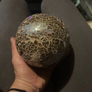 Holiday decorative balls.